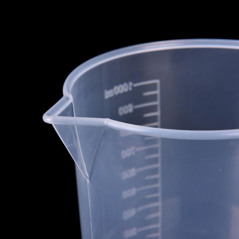 20/30/50/100/250/300/500/1000ml måttkopp plast tillbringare hälla pip yta kök verktyg leveranser
