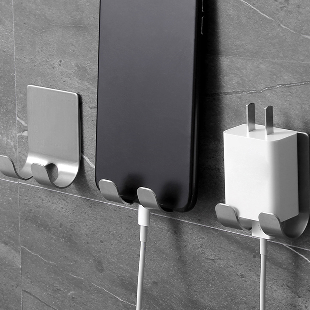 3 Pcs Scheren Scheermes Houder Douche Rvs Badkamer Muur Scheermes Rack Mannen Scheerapparaat Plank Hanger Keuken Lijm Opslag Haak