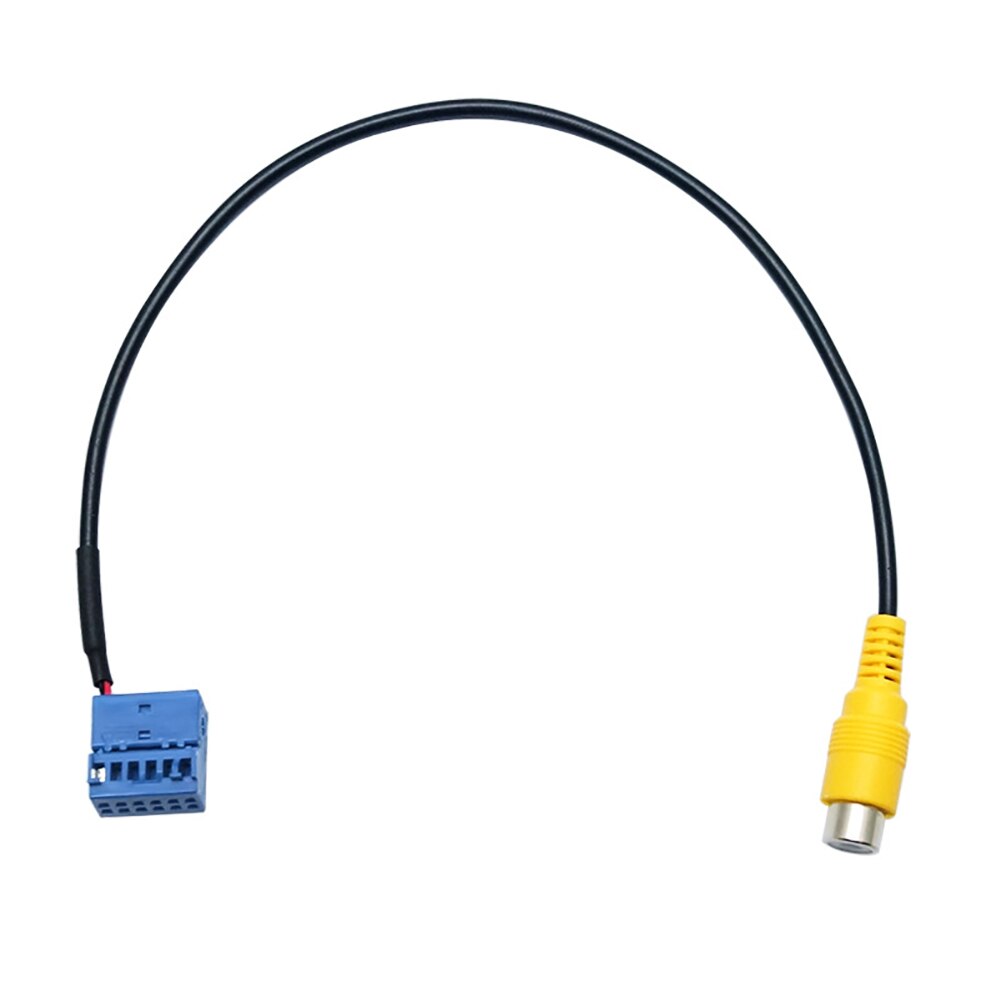 Universal Car Adapter Reverse Convert Cable Video Plug Rear View Backup Camera Input Line AUX Audio Harness For Auto Accessories