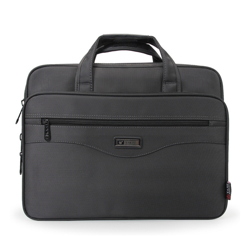 Marca Bolsas Homens de Negócios Pasta Laptop Bag Oxford Multifunções À Prova D' Água Homens Saco Crossbody Saco de Ombro de Alta Qualidade