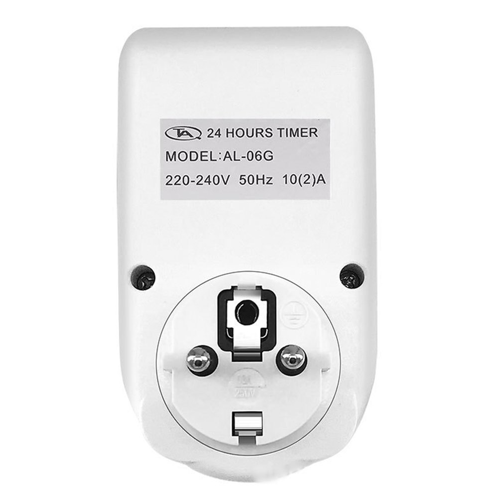 Intelligent Socket Timer Digital Timer Plug 220v 50hz 10A 7 Days 12 Hours 24 Hours Programmable Timing Socket