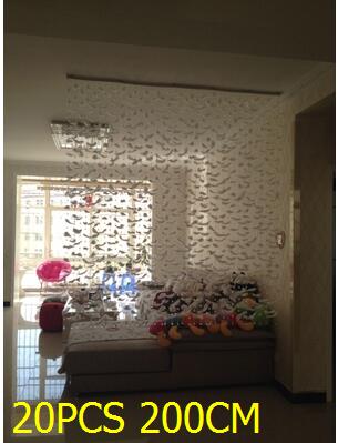 Rideau de séparation en perles de cristal, produit fini, rideau de décoration pour l'entrée, rideau en plumes de perles