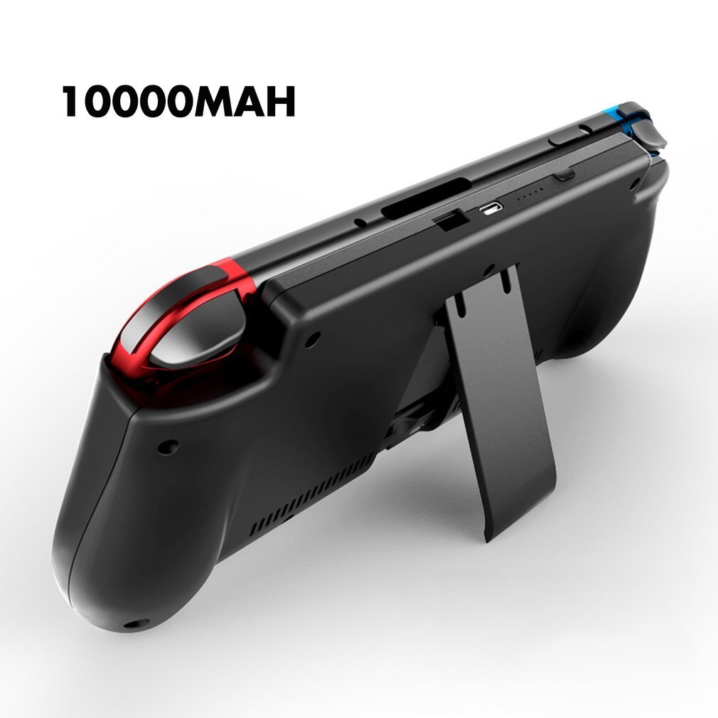 Batterie externe pour boîtier de batterie 10000mAh pour Console de commutation avec support chargeur rapide batterie externe