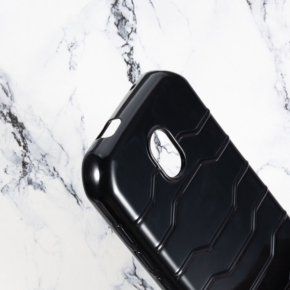 S42 caso matte macio silicone tpu capa traseira para gato s42 h + gato s32 gato s42 higiene mais telefone caso fino à prova de choque: For CAT S42 / Black