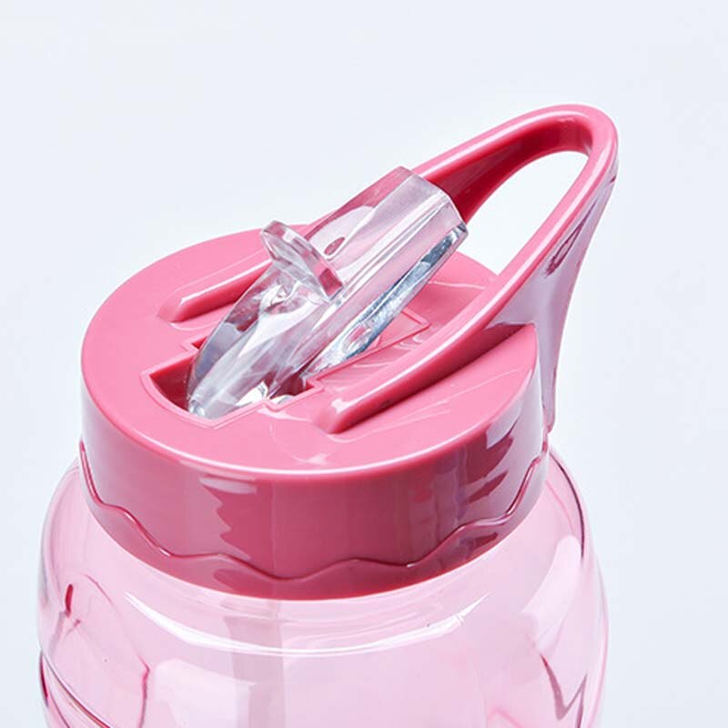 Bouteille d'eau de 600ml pour enfants | Bouteille de paille anti-fuite, bouilloire d'été mignon, bouteilles de Sport portables en plastique pour enfants