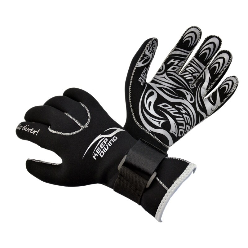 Guantes de neopreno para Buceo, antiarañazos, mantener el calor, traje de neopreno, Material de natación, pesca submarina, equipo de buceo de 3MM