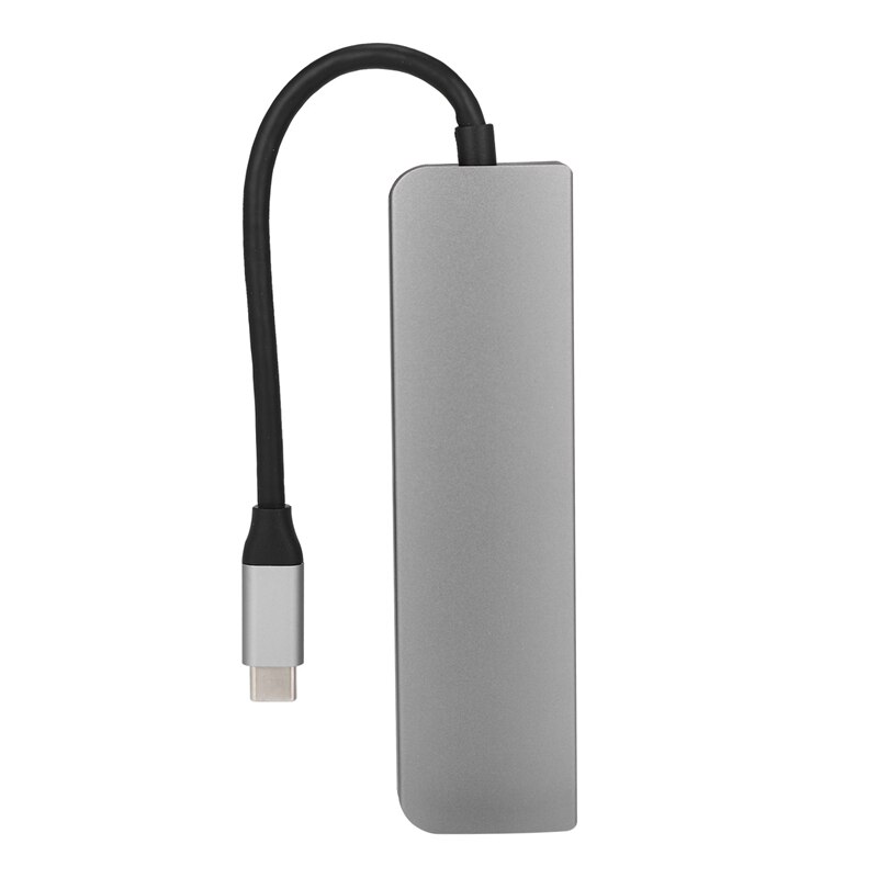 USB 3.1 Type C Hub à PD 6 en 1 USB 3.0 HDMI ordinateurs portables Station d'accueil pour MacBook Pro Dell Huawei P20 Samsung S10 téléphone