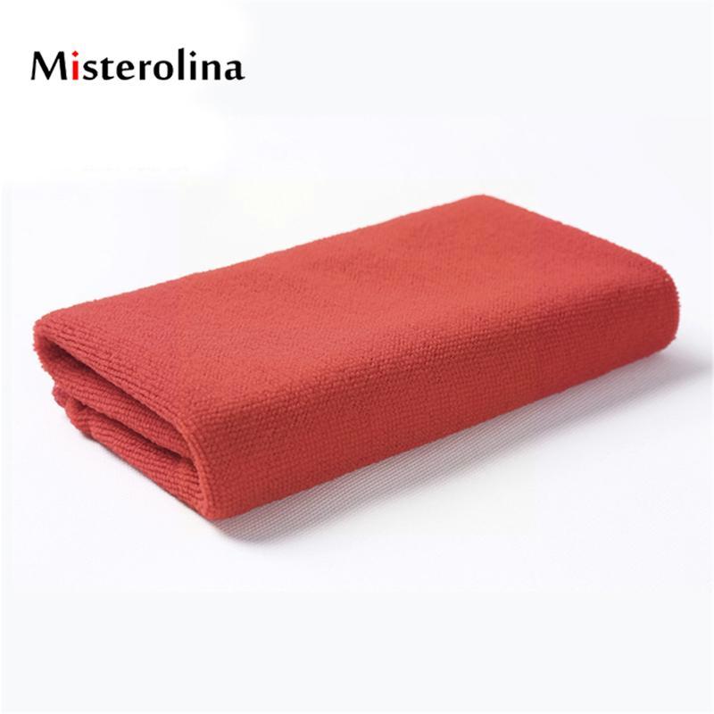 Microfiber Towel Color Random Wash Face Towel Hand Detail Soft And 25*25cm Small Cloth Towel Clean G1b1