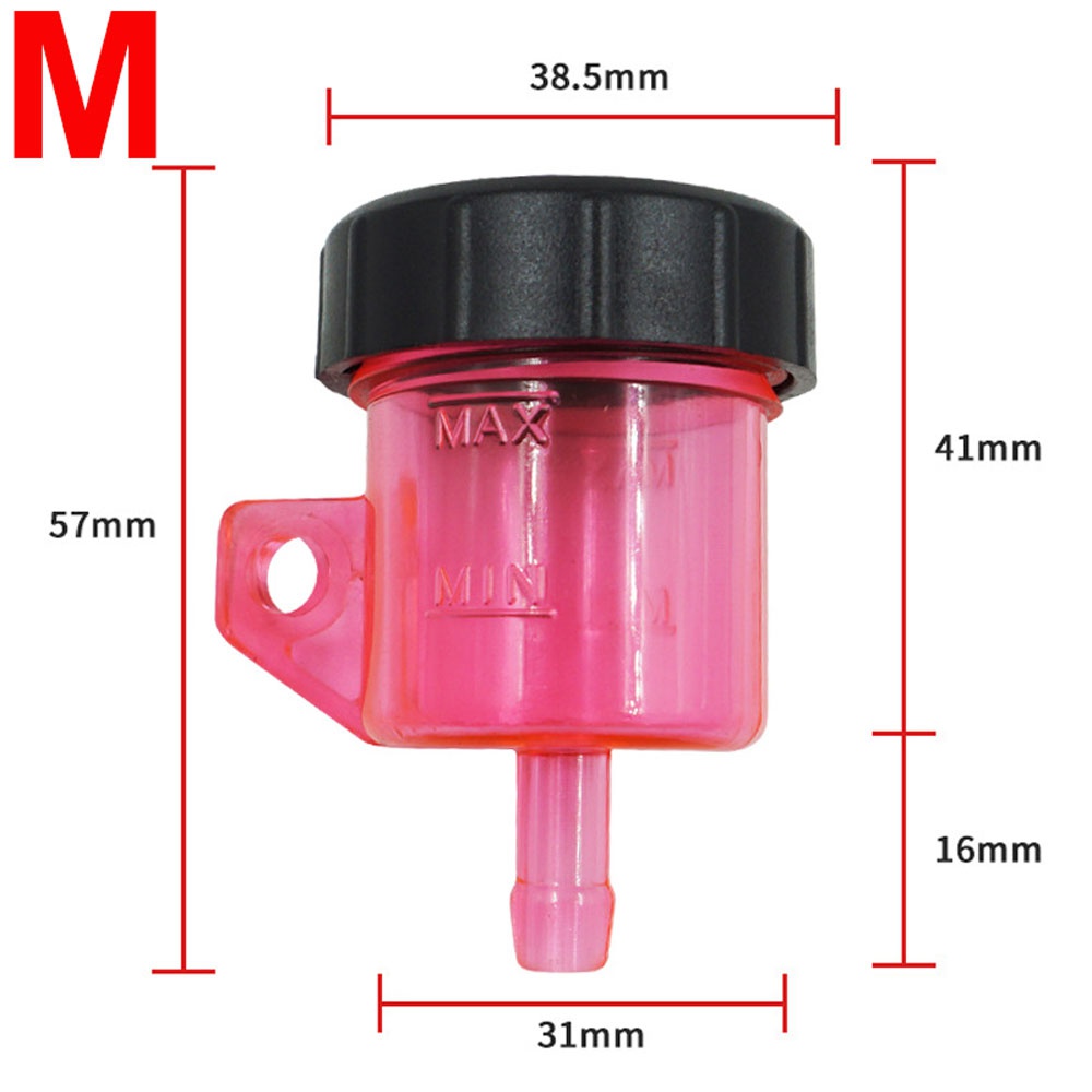 Universale Del Motociclo Leva Freno Serbatoio Olio Freno A Piede Cilindro maestro Tazza di Olio Bottiglia di Fluido Serbatoio sporco bicicletta scooter Pitbike