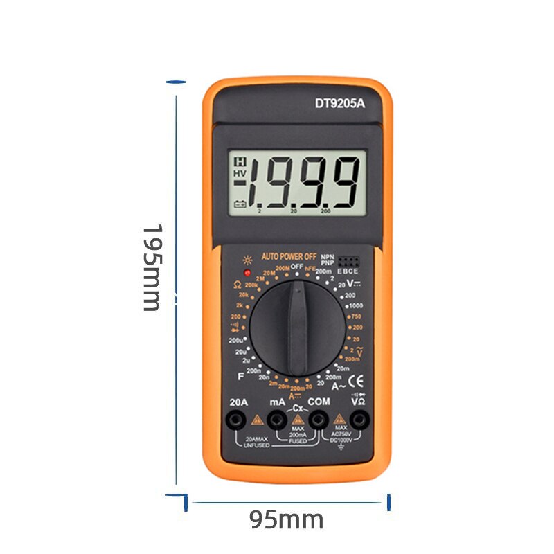 Multimeter Digital Tester Multimeter For Cars Digital Mini Multimeter Tester Current Electrical Tester Digital