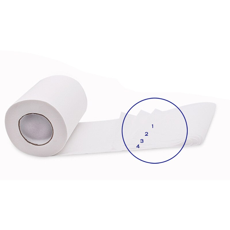 Wit toiletpapier toiletrol tissue rol verpakking  of 10 4- laags papieren handdoeken tissue huishoudelijk toiletpapier toiletpapier