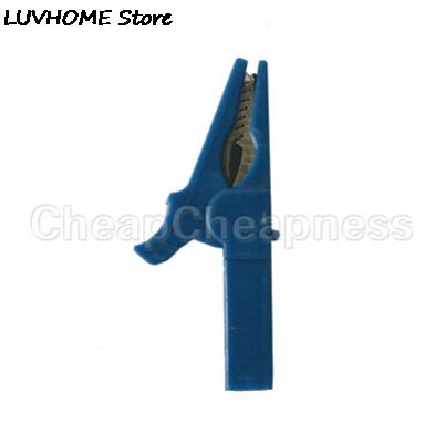 Zlinkj 1 Pcs 55 Mm Alligator Clips Alligator Clips Voor 4 Mm Banana Plug Connectoren Terminals Clips Willekeurige kleur