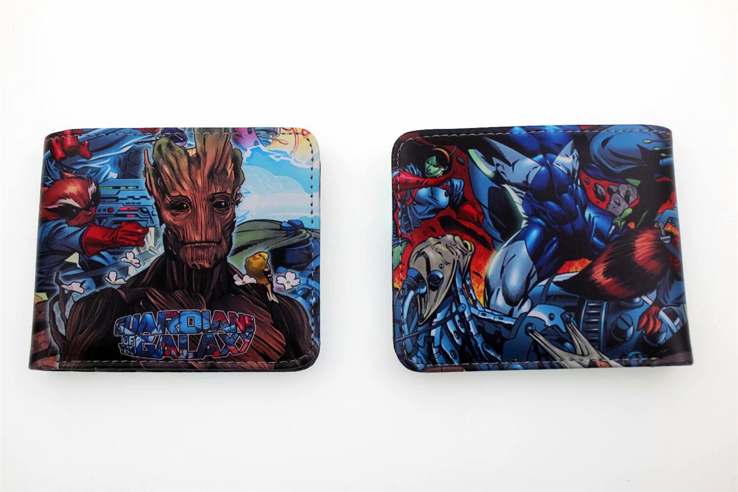 Gardiens de la galaxie hommes femmes PU portefeuille porte-monnaie unisexe portefeuilles ID/porte-carte de crédit: 3