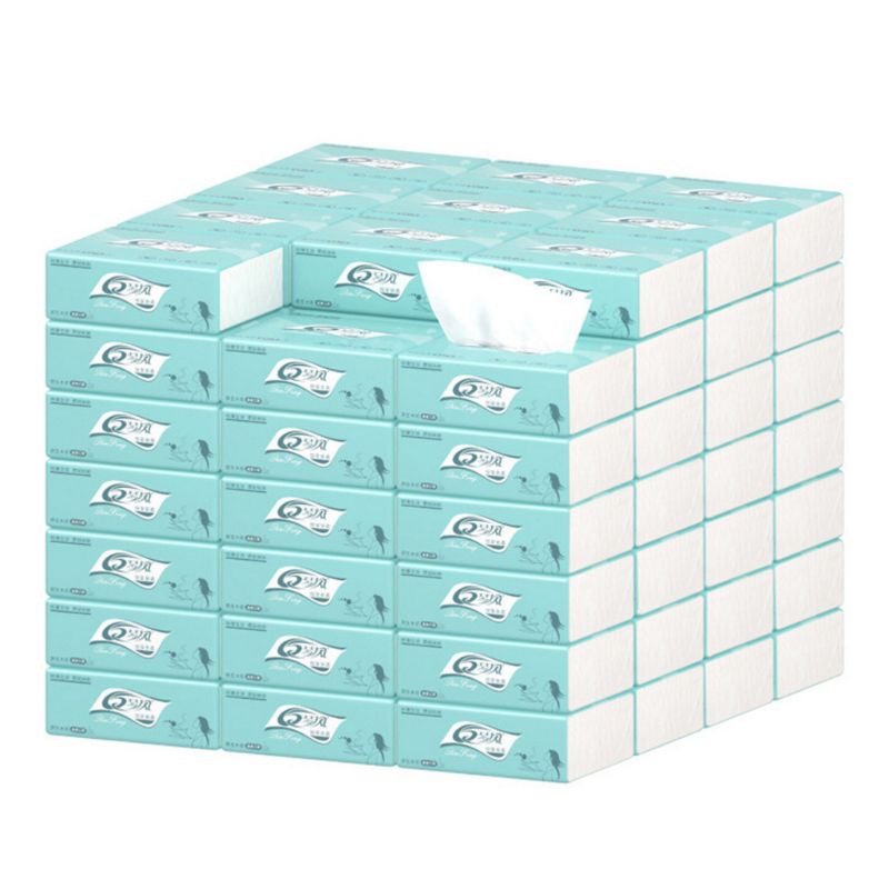 8PCS Silky Smooth Soft Premium 3-Ply Toilet Paper Kitchen Toilet Facial Tissues