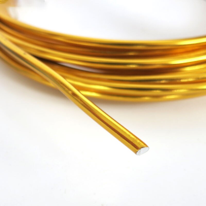 Cheriswelry 328 Voeten Aluminium Draad Buigbare Metalen Craft Draad 1.5mm Dikte Voor Sieraden Maken Poppen Skelet DIY Ambachten, Zwart