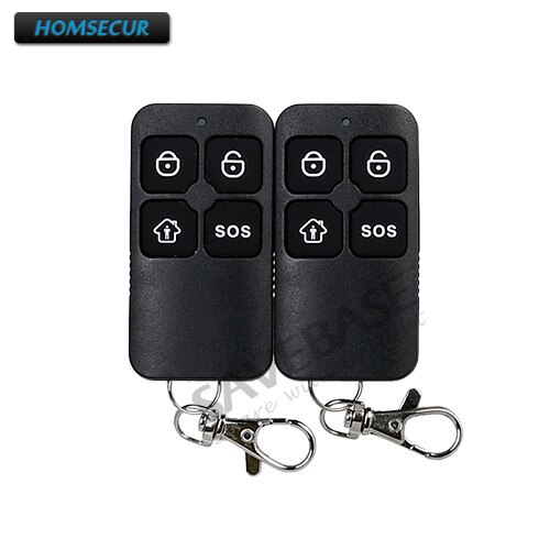 HOMSECUR APP Controlled GSM Home Security Alarm Panel voor Onze 433 Mhz Alarmsysteem YA07: A4-1
