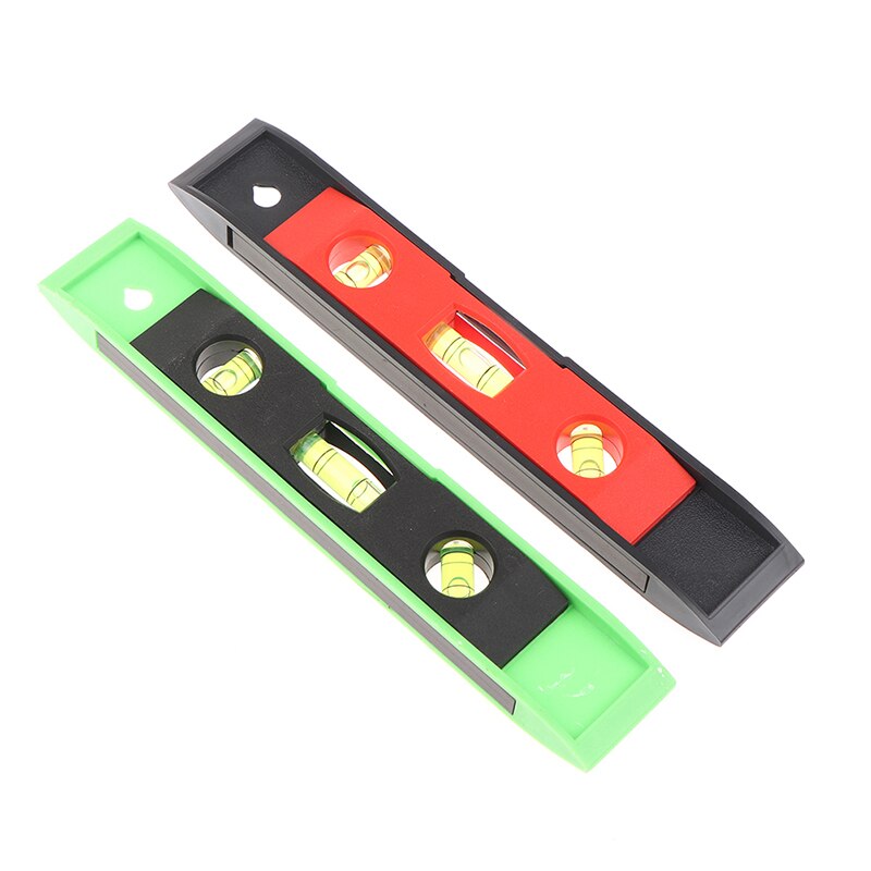 9 inch 3 Spirit Level Bubble Mini Pocket Portable Spirit Level Tool Vertical Horizontal Gradienter Measuring Furniture