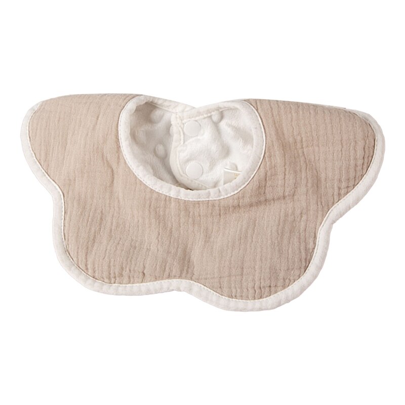 360 Graden Rotatie Burp Doek Effen Kleur Baby Bloem Feeding Bib Speeksel Handdoek