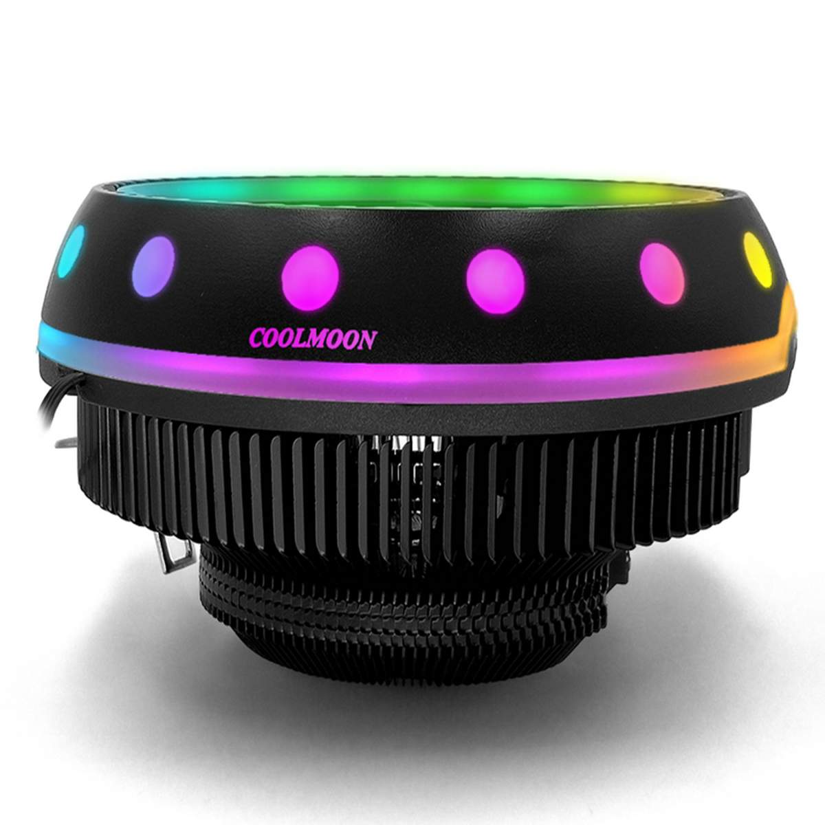 3 Pin PC CPU Cooling Cooler Heatsink Fan Aluminum CPU Cooler Radiator Heat Sink Silent for Intel LGA/115X/775/1366/AM3/AM4