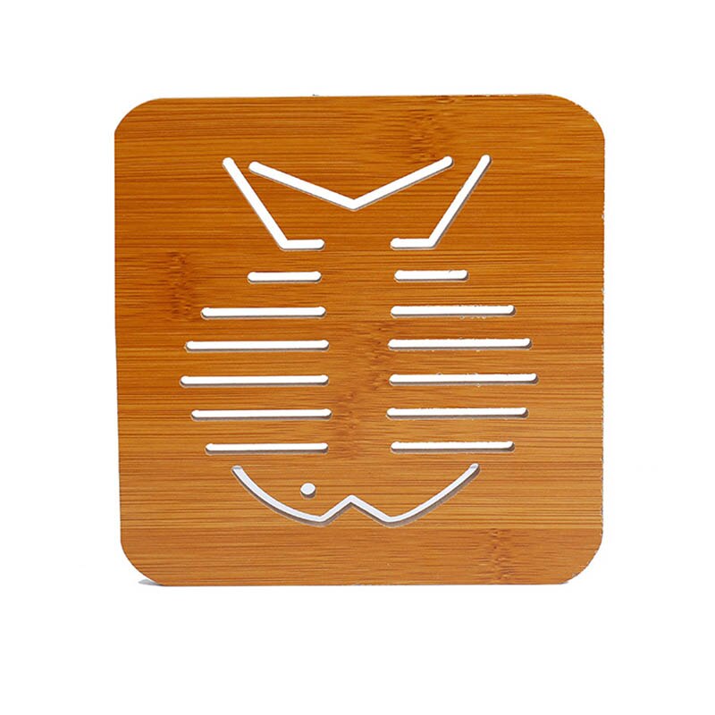 Placemats voor op tafel placemats bureau tafelmatten keukenaccessoires pot beker tegen bloesem bamboe onderzetters isolatiematten: Ander type 7