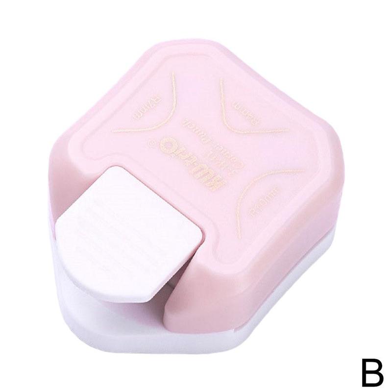 3in1 Corner Cutter Durable Corner Rounder Punch Curved Photo Angle Cutter Paper Craft Laminate DIY Rounder: B