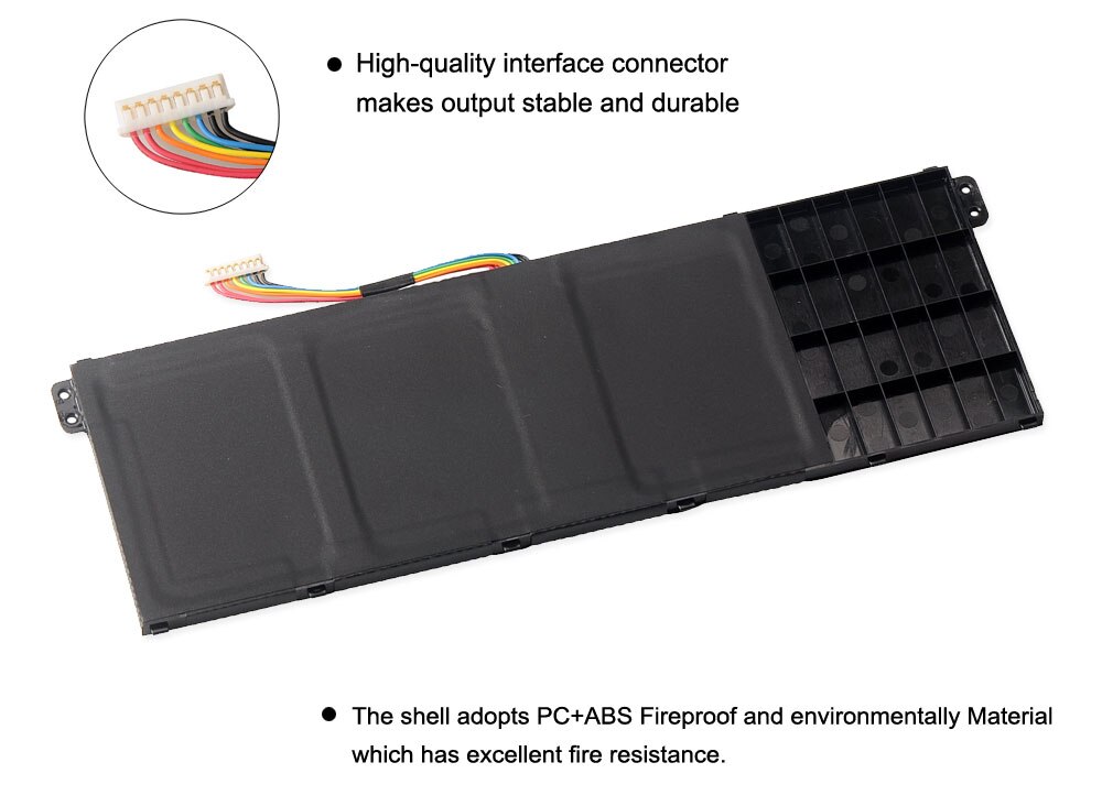 KingSener AC14B18J AC14B13J Laptop Batterie für Acer streben ES1-511 ES1-512 V3-111P CB3-531 311 TravelMate B115 B116 Frau2394