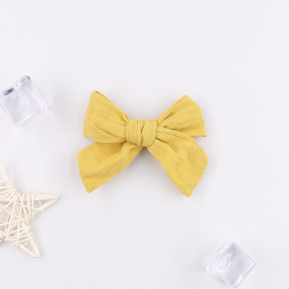 8 unids/lote bebé pinza para el pelo con lazo para niñas algodón accesorios de pelo para niño playa Clips laterales niños mariposa broches niño sombreros