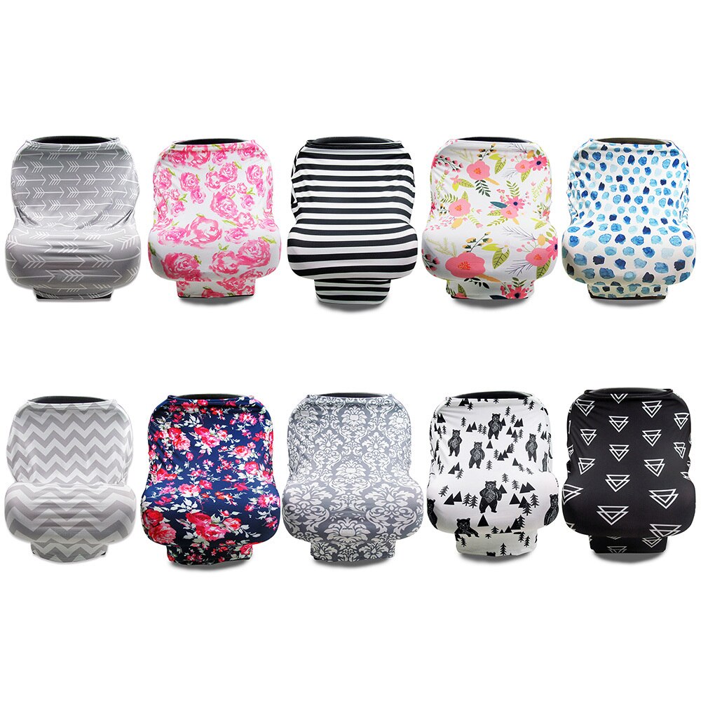 Multifunction Materity CarSeat Cover Canopy Nursing Cover Crib Baby Stroller Cover Breastfeeding Baby Car Seat Cover
