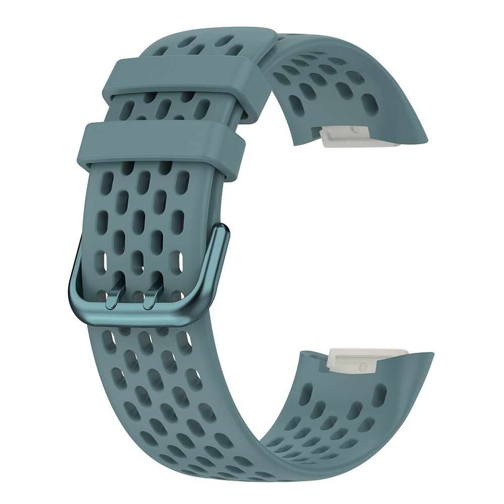 Silikon klockarmband för fitbit charge 5 smart klockband smart armband armband sportbyte passform bit charge 5 correa: 5