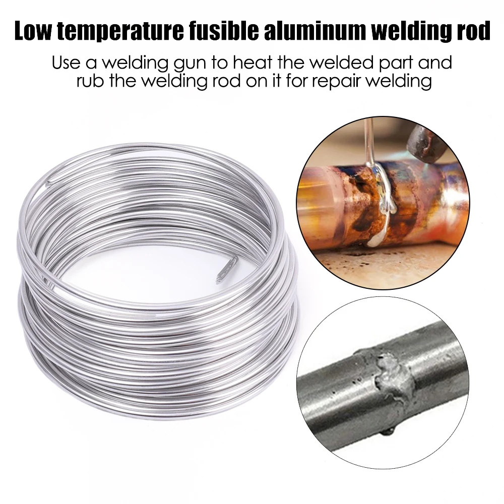 20/1M Rvs Soldeer Lage Temperatuur Melt Metaal Koper Ijzer Weld Soldeerstaven Diy lassen Repareren Tool