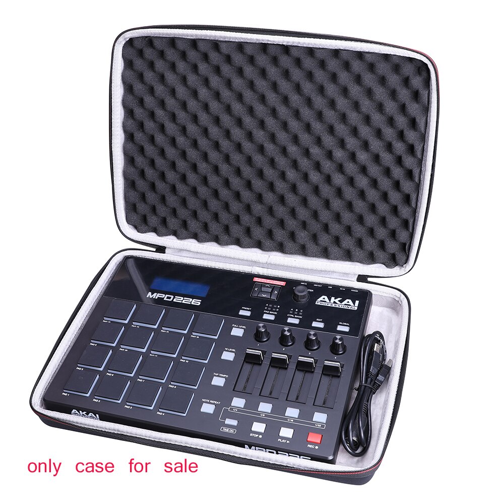 LTGEM Waterproof EVA Hard Case for AKai MPD 226 16-Pad USB/MIDI Pad Controller