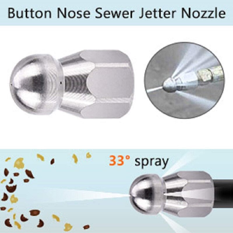 6m 10m 15m 20 meters 160bar Sewer Drain Water Cleaning Hose For Lavor Vax Champion Sterwins Deko Parkside High Pressure Washer