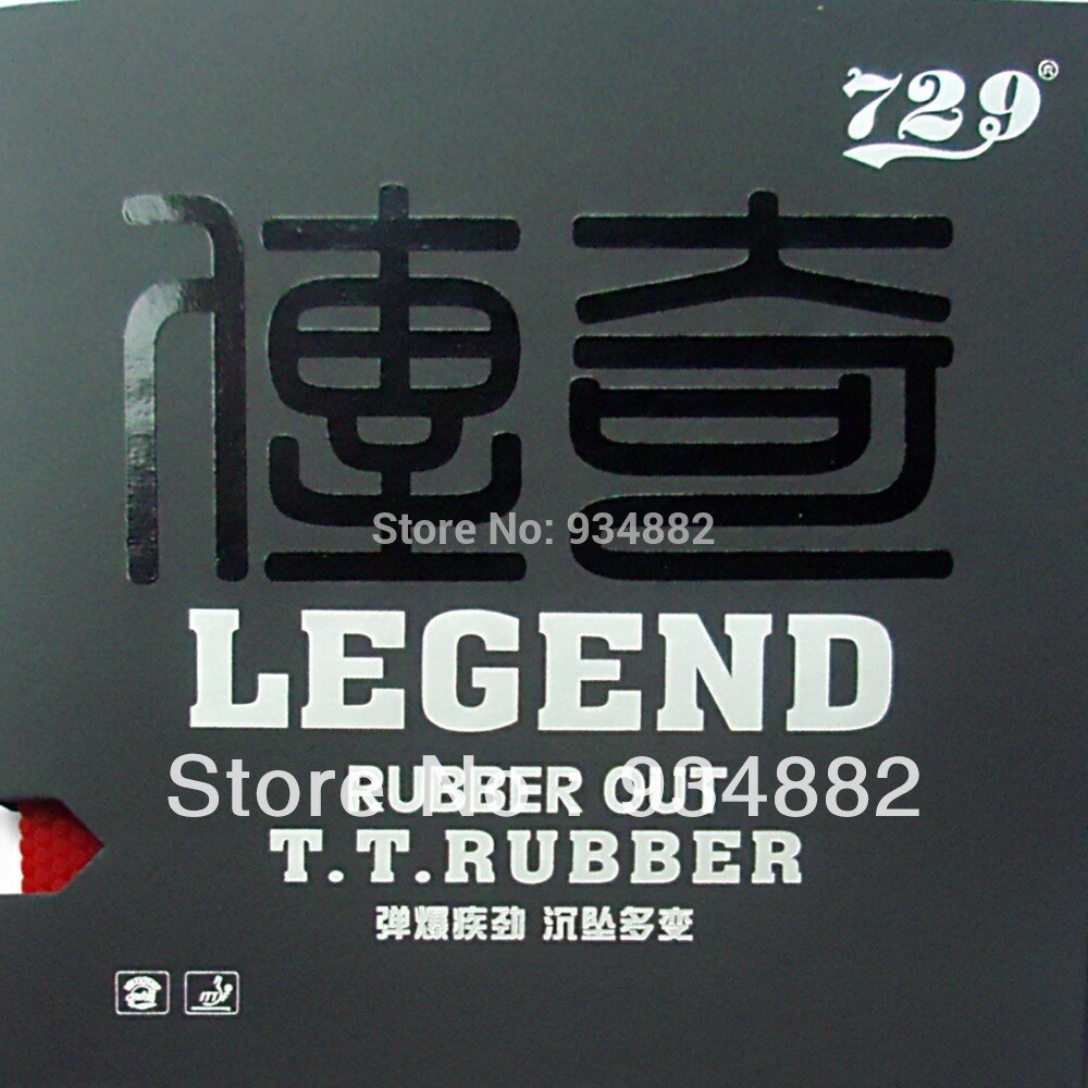 729 LEGEND Pips-out Table Tennis Rubber Ping Pong Pimples Out With Sponge Tenis De Mesa