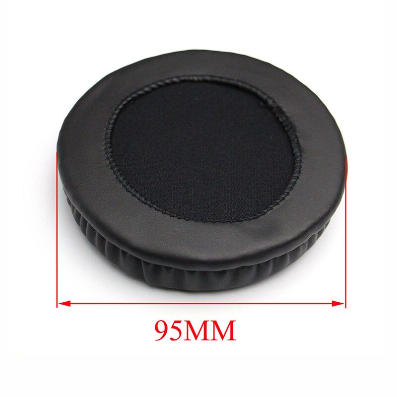 50mm 55mm 60mm 65mm 70mm 75mm 80mm 85mm 90mm 95mm 100mm 105mm Headphone Ear Pads Round PU Leather Ear Cushions Earpads: 95mm