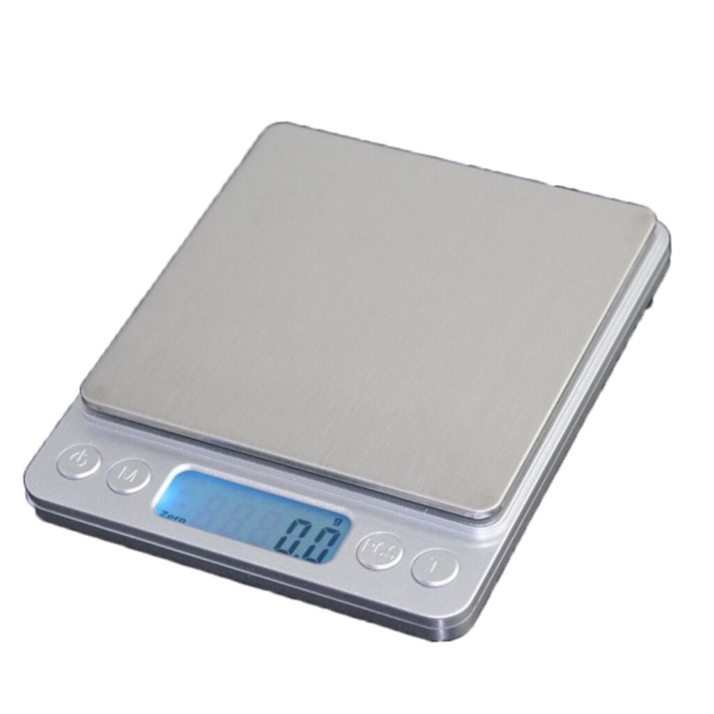 Accurate Electronic Kitchen Gram Weighing Measuring Scale Stainless Steel: 500g