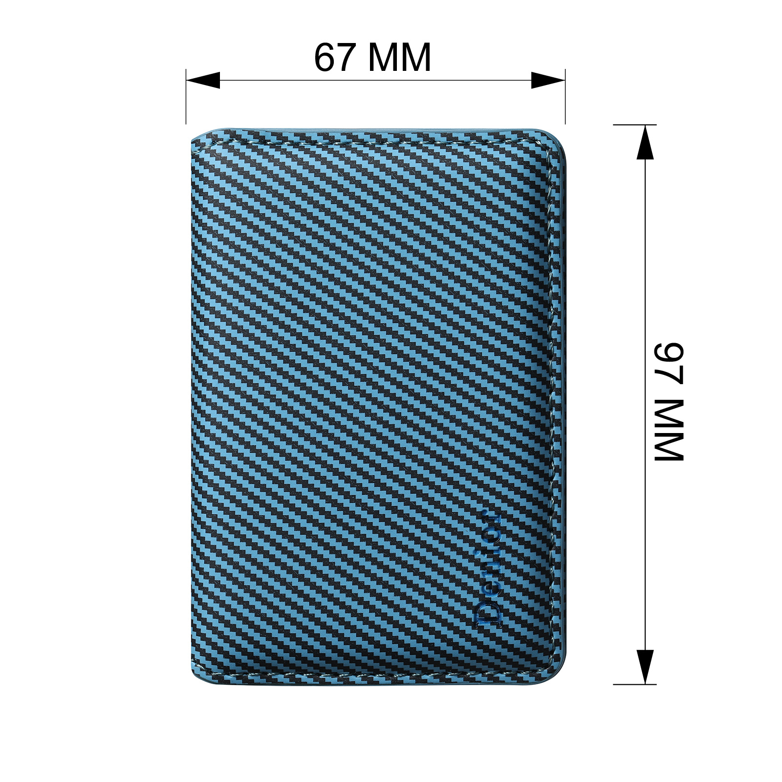 Cartera tarjetero soporte magnético para iPhone 16 15 14 13 12 Pro Max S25 S24 Ultra cuero textura de fibra de carbono bolsillo para Magsafe
