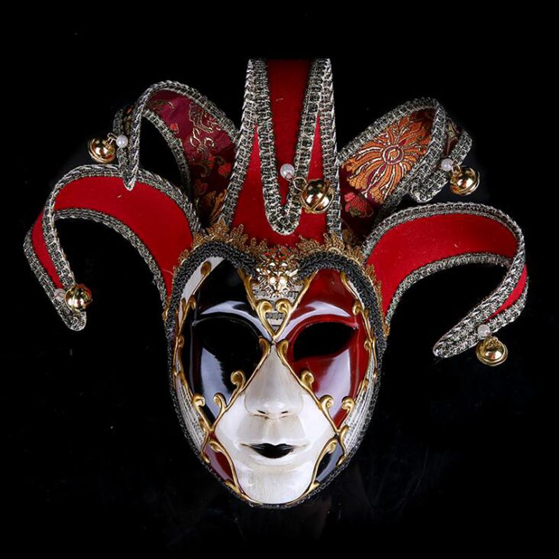 Venetian Masquerade Mask Phantom of The Opera Halloween Clown Mask Party Event Show Ball Supplies Decoration: picture color1