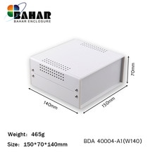 BAHAR 150*140*70mm Iron housing for electronics diy instrument case project case iron electric junction box BDA 40004(W140)