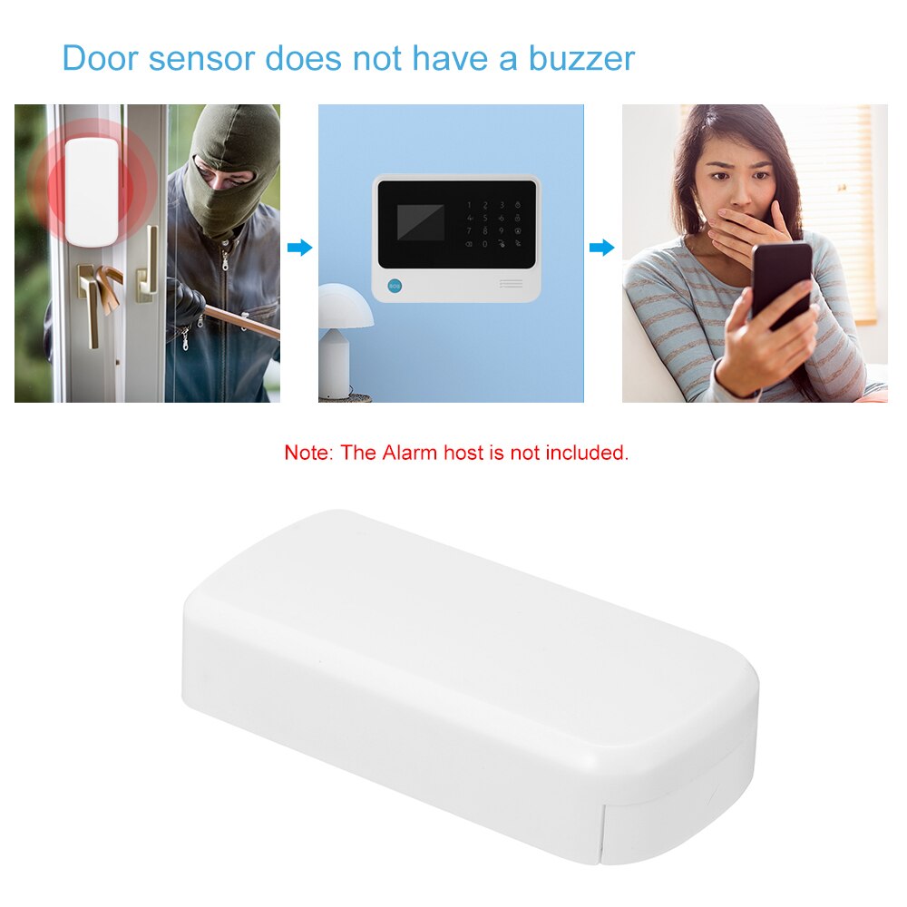 Wireless Vibration Sensor Door Windows Intelligent Vibration Detector PIR Motion Sensor for Home Security Alarm Safety System