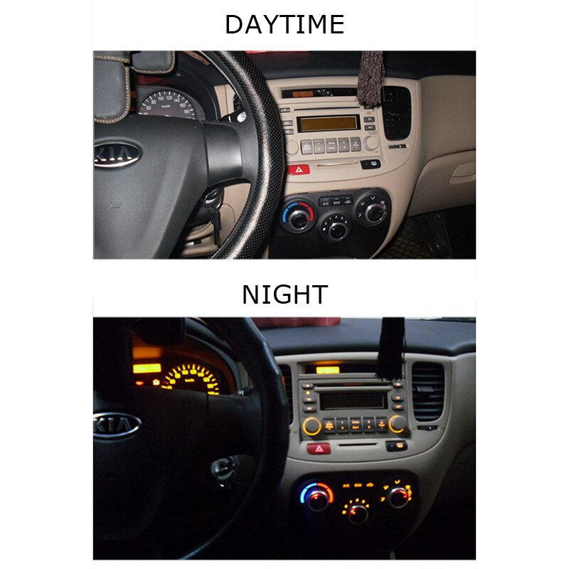 3 st för kia rio bil ac knopp aluminiumlegering luftkonditionering luftkonditionering knopp värmekontroll switch auto biltillbehör