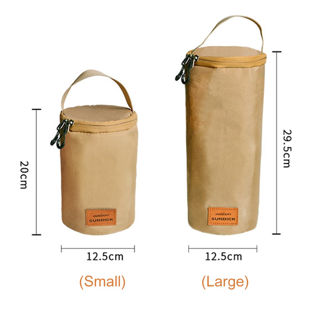 SUNDICK Gas Tank Protective Case Fuel Cylinder Cooking Protector Storage Bag Durable Outdoor Camping Gas Storage Cover Bag