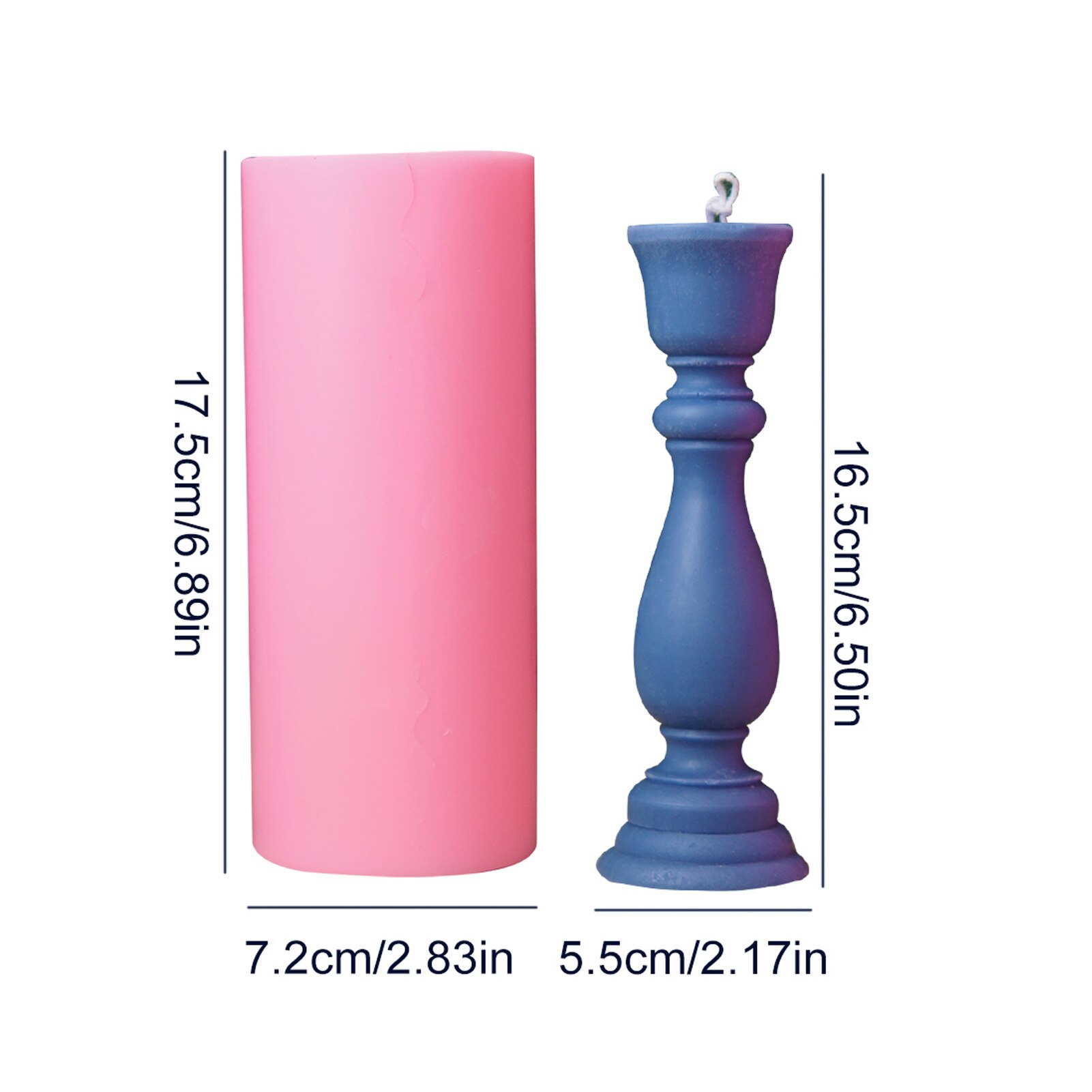 DIY Handmade Candle Clay Silicone Mold Retro Europ... – Grandado