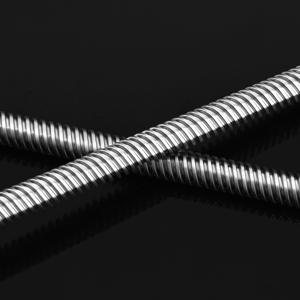 4PCS/lot 3D Printer parts T8 screw 8mm Lead Screw 400 450 500 550 600mm With Brass Nut For Reprap 3D Printer