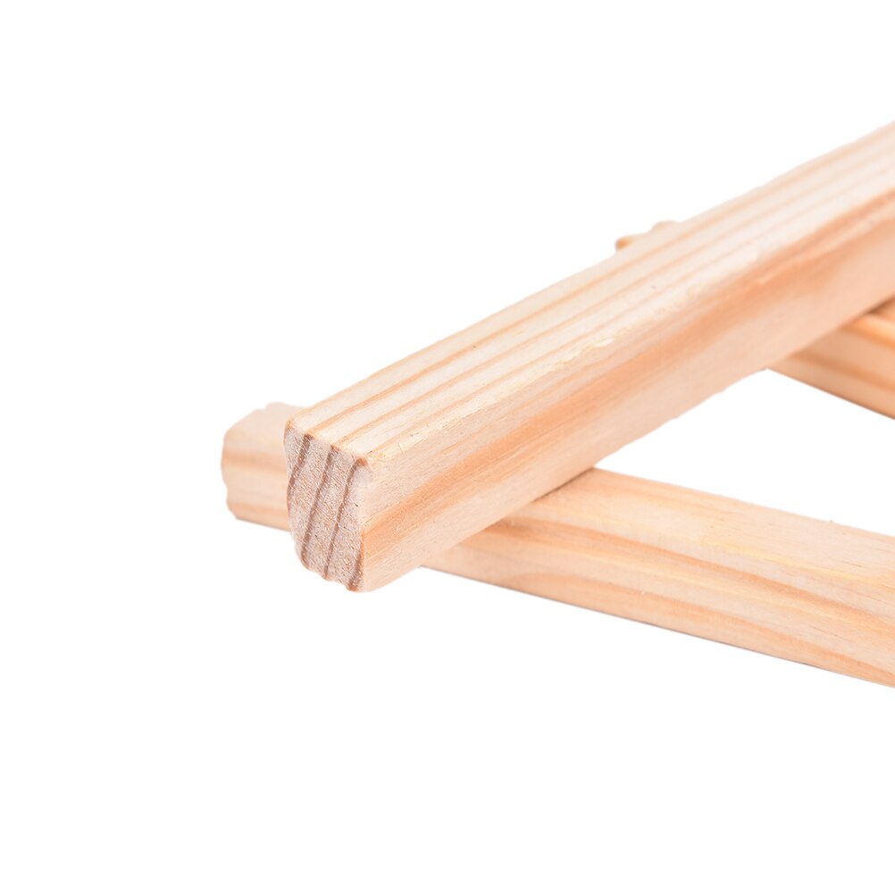 1 Pcs 9X15cm Mini Artist Houten Schildersezel Houten Bruiloft Tafel Card Stand Display Houder Voor Party Decoratie Triange Schildersezel