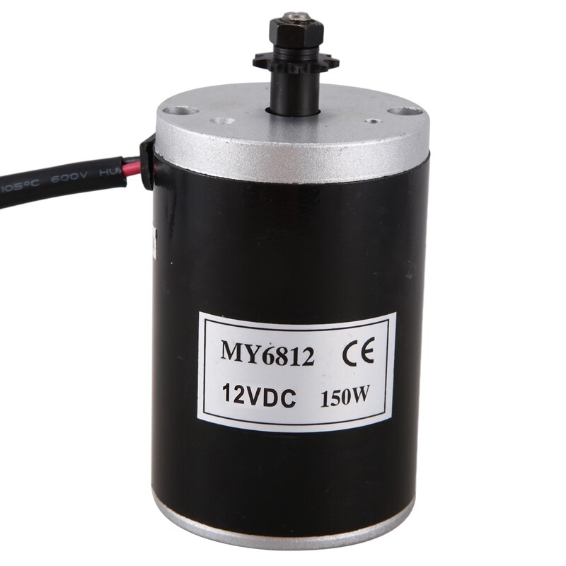 MY6812 Dc 150W Hoge Snelheid Motor Met Tandwiel, Scooter Kleine Borstel Motor