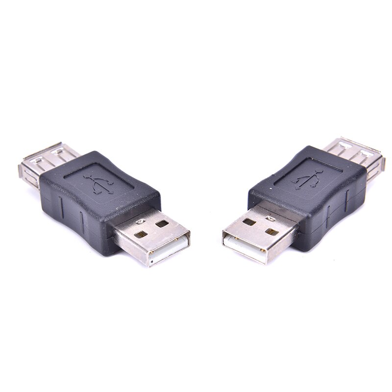 USB Adapter Converter Male to Female Connector Adapter USB Gadgets Black SD&HI