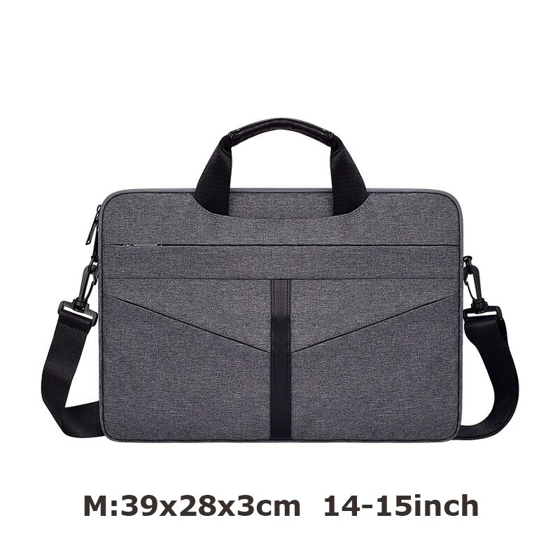 Universal Laptop Tasche 13 14 15 zoll Notebook Tasche Laptop Messenger Computer Schulter Tasche Aktentasche Fall Abdeckung für Macbook HP DELL: 4-M