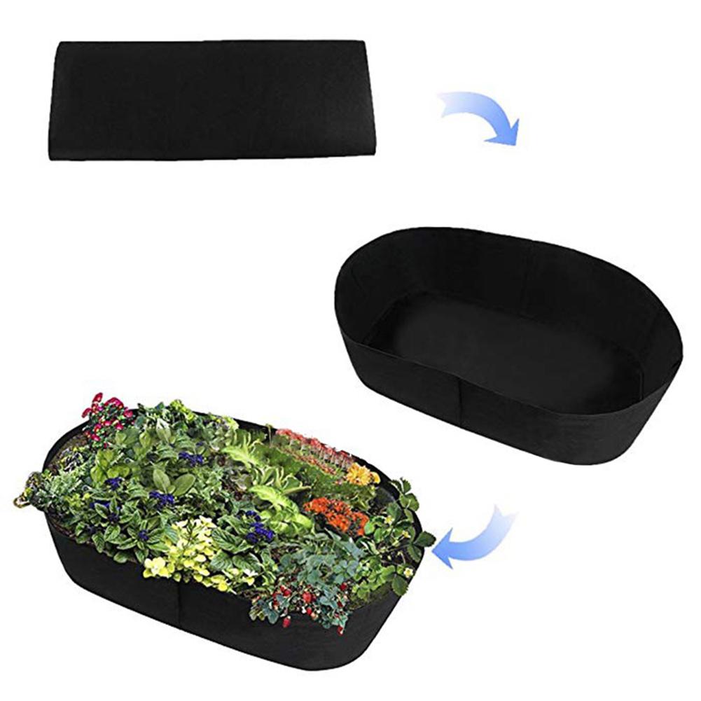 Vilt Groente Plant Grow Bag DIY Potato Grow Planter Tomaat Bloemen Planten Container Bag Thicken Tuin Pot Tuin