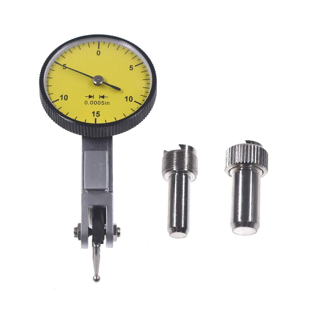 Precision Dial Indicator Accurate Dial Gauge Test Indicator with Dovetail Rails Mount 0-40-0 0.001mm Precision Instrument Tool