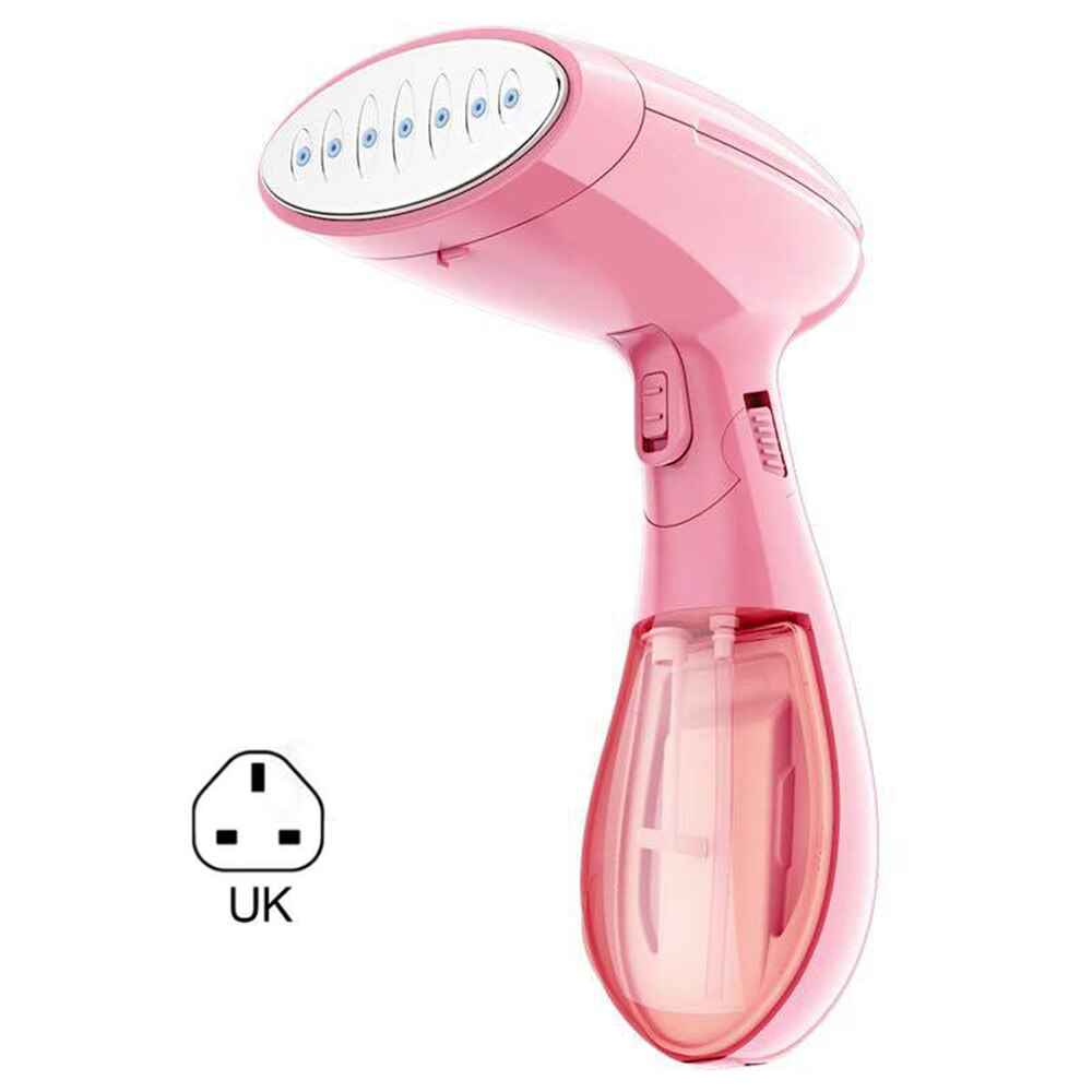 Foldable Mini Handheld Crane Iron Portable Steam Iron Household Mini Hanging Ironing Machine Cleaning Home Appliances: UK plug